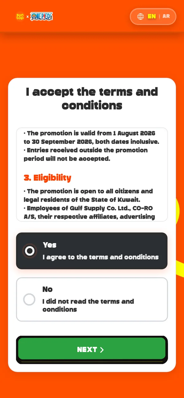The terms