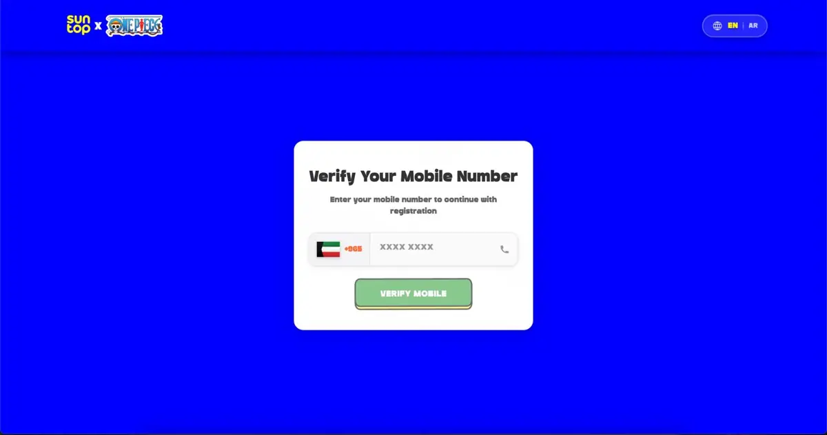 The phone is checked