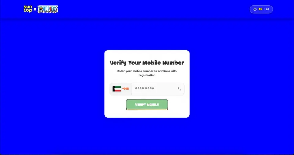 Verify the mobile
